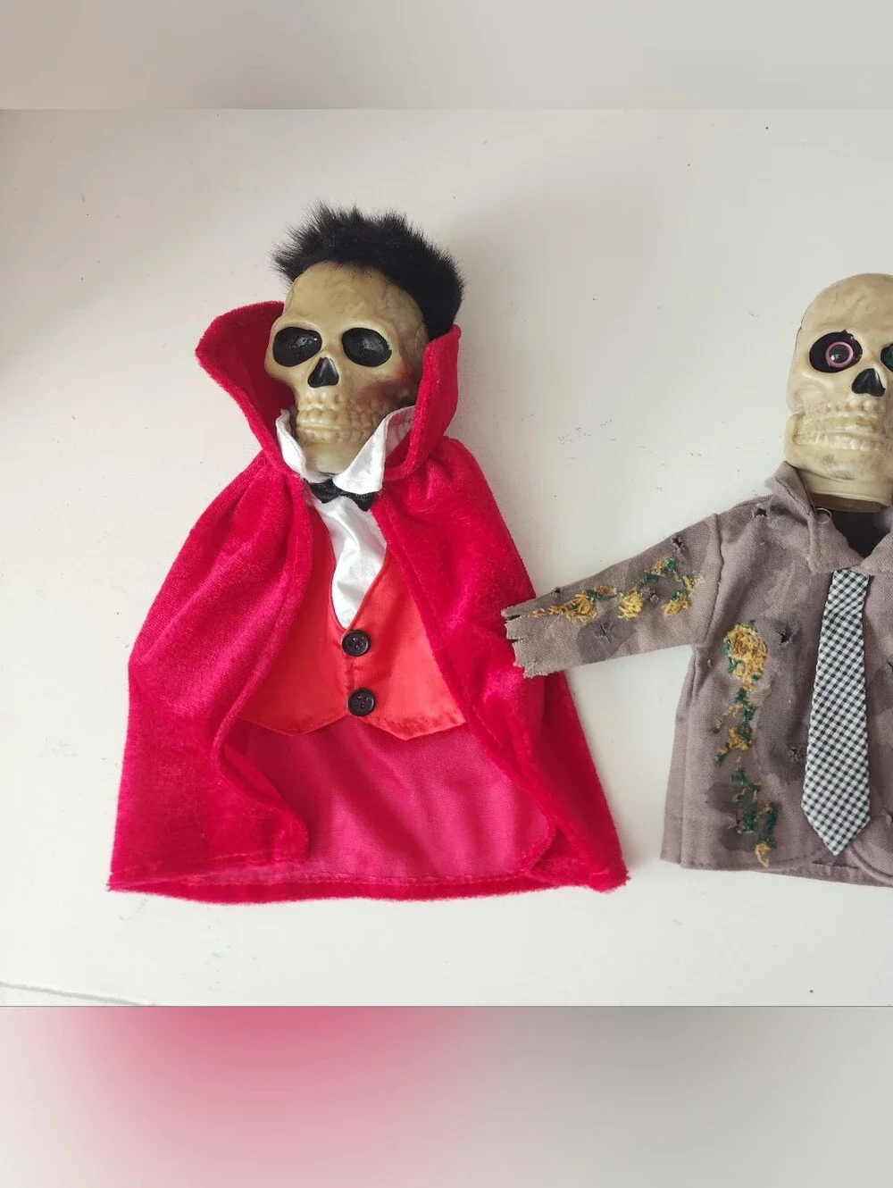 Pier One Halloween Skeleton Vampire Mummy Wine Covers